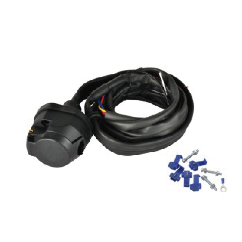 Trailer Wire Kit med 7-pins plastkontakt JH017-E