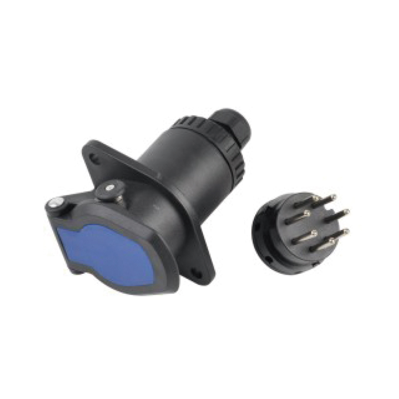 7Pin ABS Plugg, stiftskrue type JH044-B