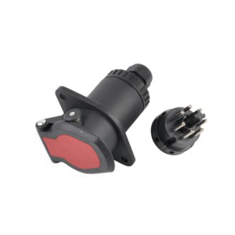 7Pin ABS Plugg, stiftskrue type JH044-C
